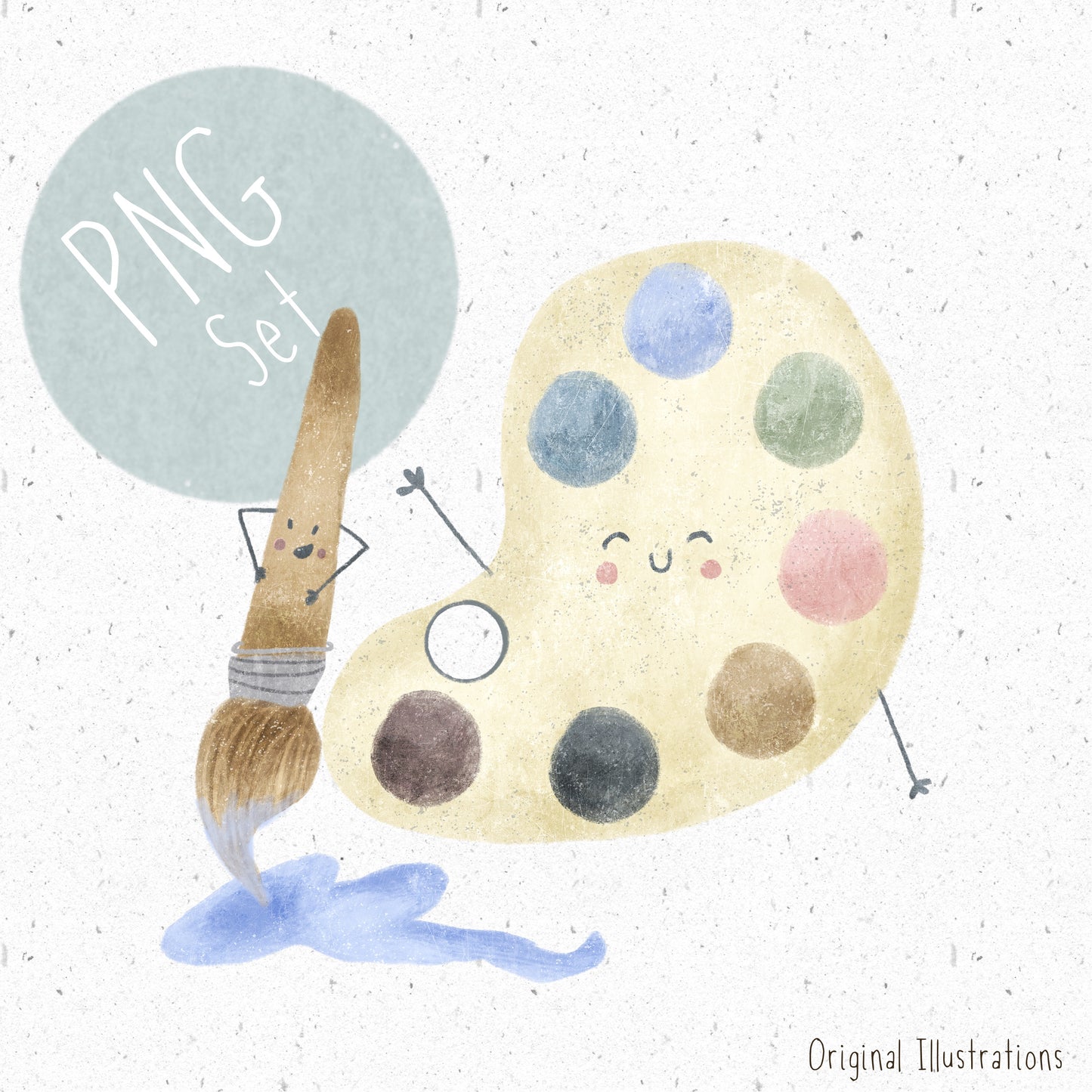 Painting PNG Set