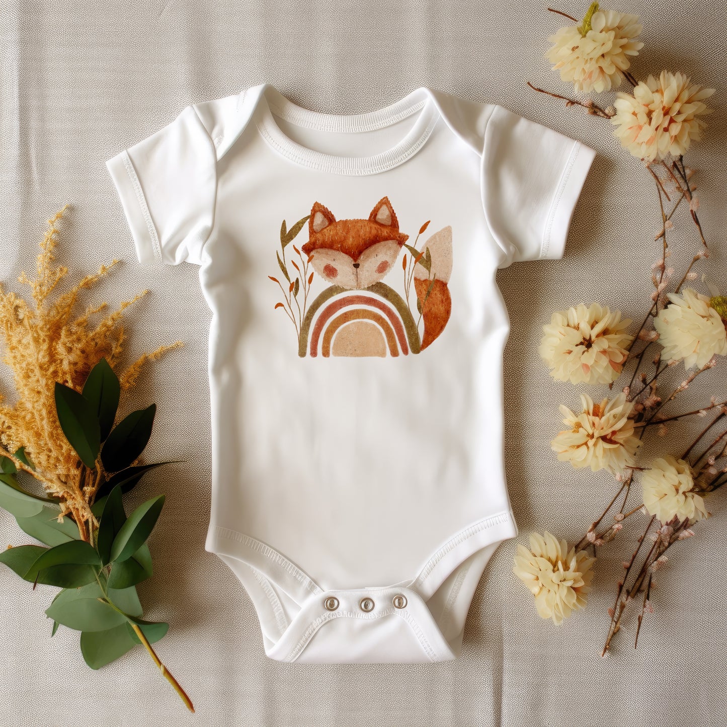 Rainbow Woodland PNG Set