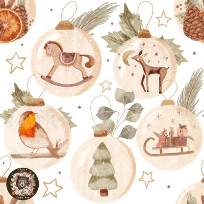 Bauble in White (Non-Exclusive)