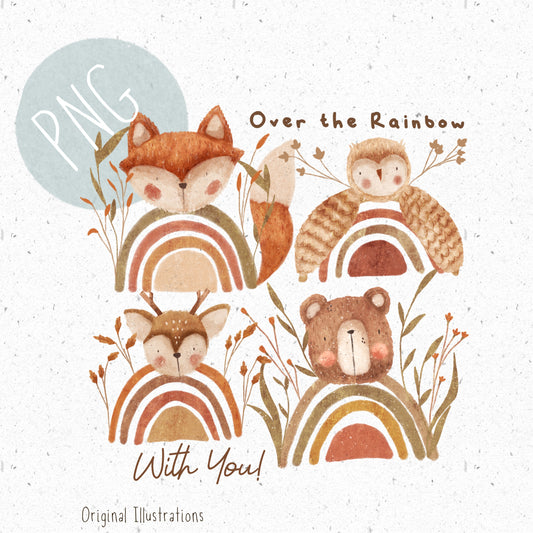 Over the Rainbow PNG