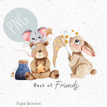 Best of Friends PNG