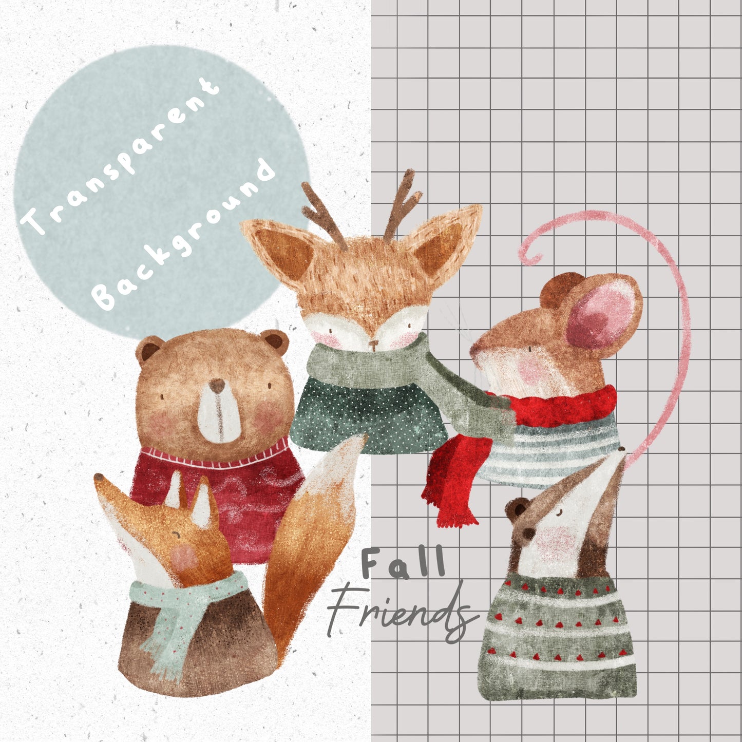 Fall Friends PNG