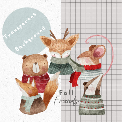 Fall Friends PNG
