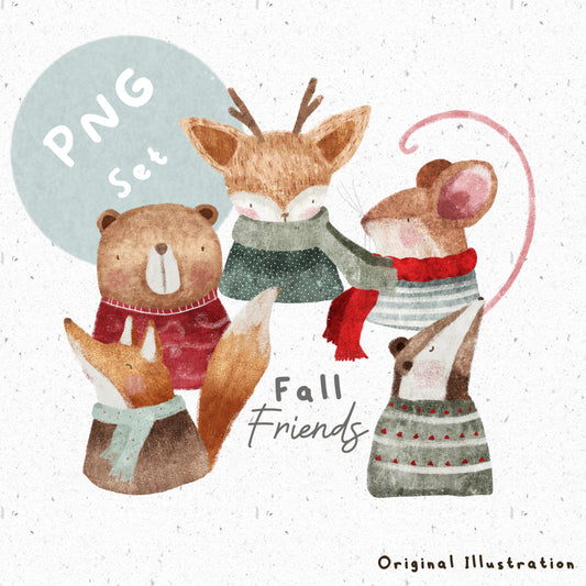 Fall Friends PNG