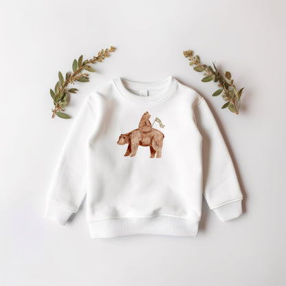 Mama Bear and Cubs PNG Set
