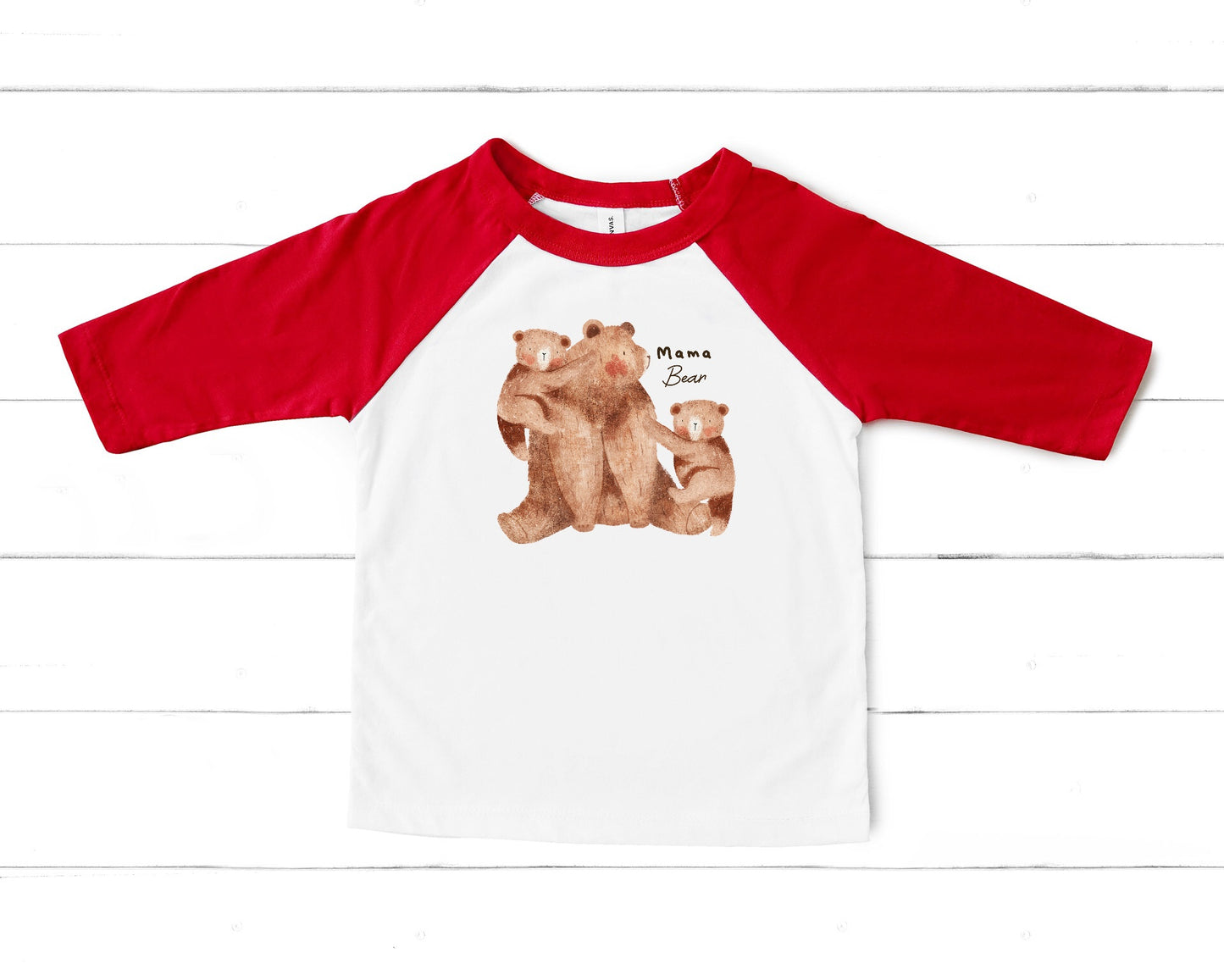 Mama Bear and cubs PNG