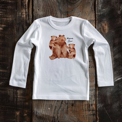 Mama Bear and cubs PNG