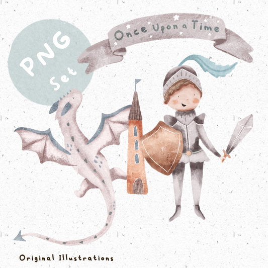 Once upon a time PNG Set