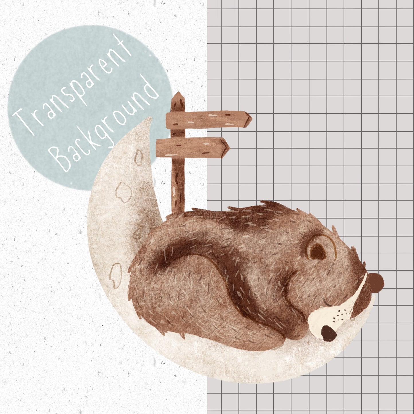 Festive Bears PNG Set