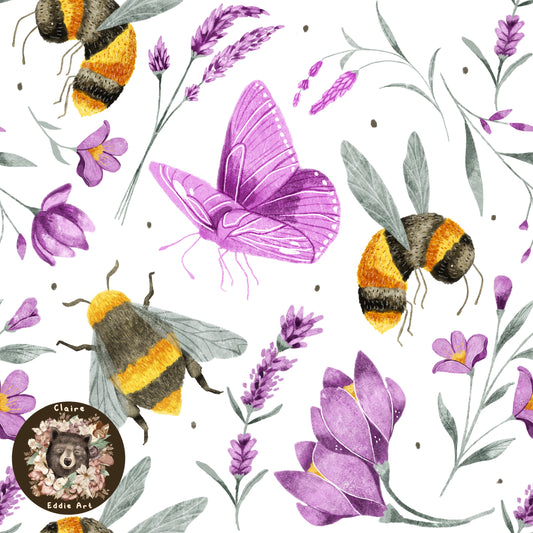 Violet in White (Non-Exclusive)