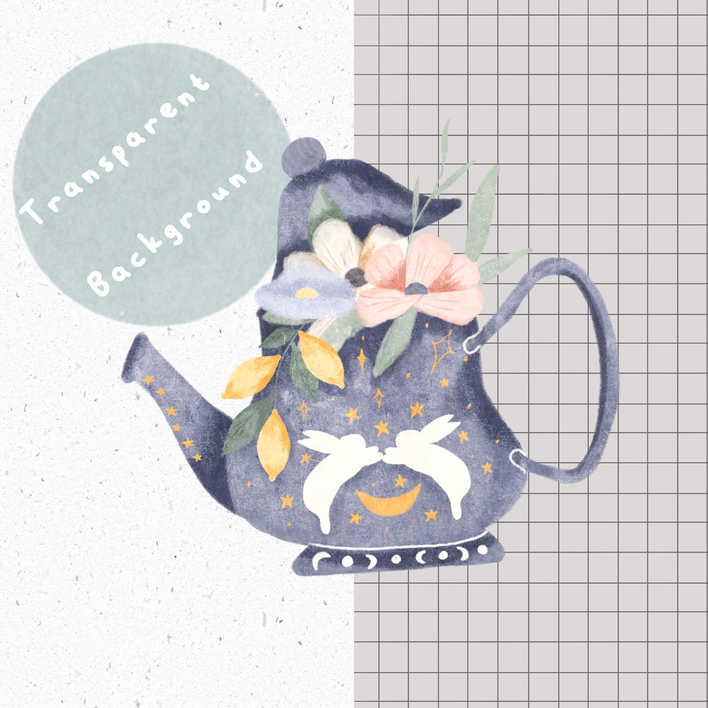 Tea Party Png Set