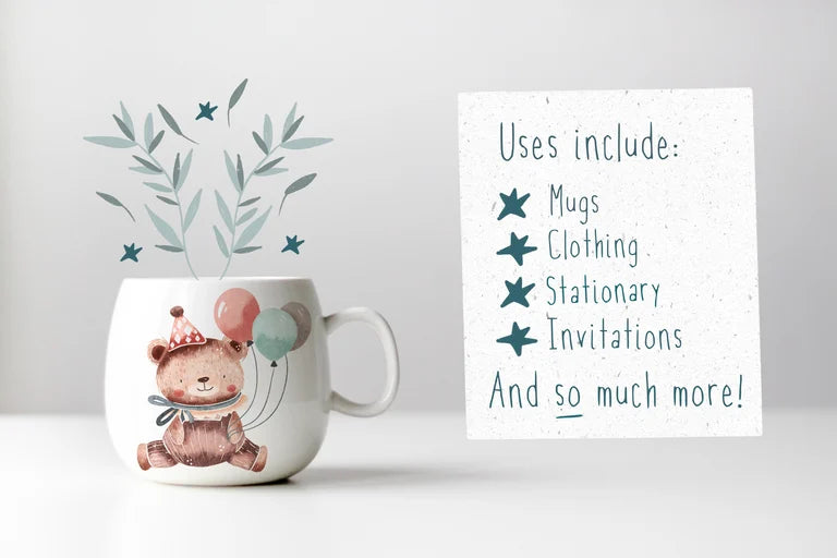 Birthday Duo PNG Set