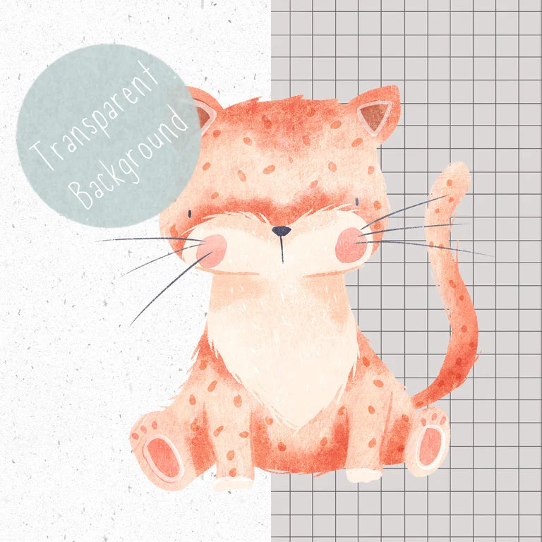 Baby Cheetah PNG