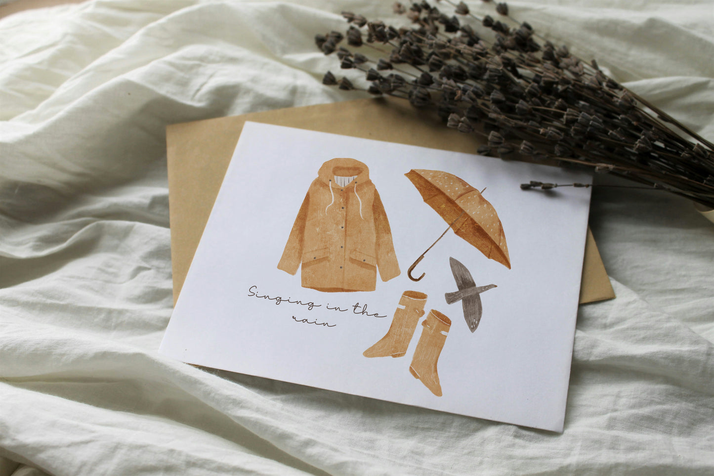 Singing in the rain PNG