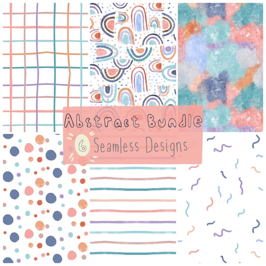 Abstract Bundle - 6 Designs