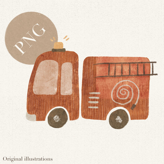 Fire Truck PNG
