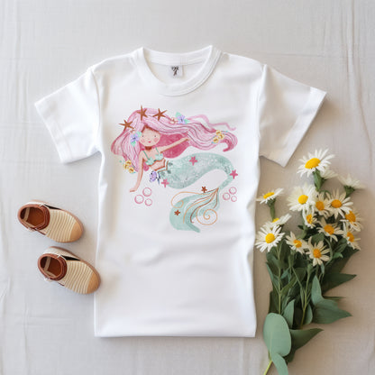 Pink Mermaid PNG