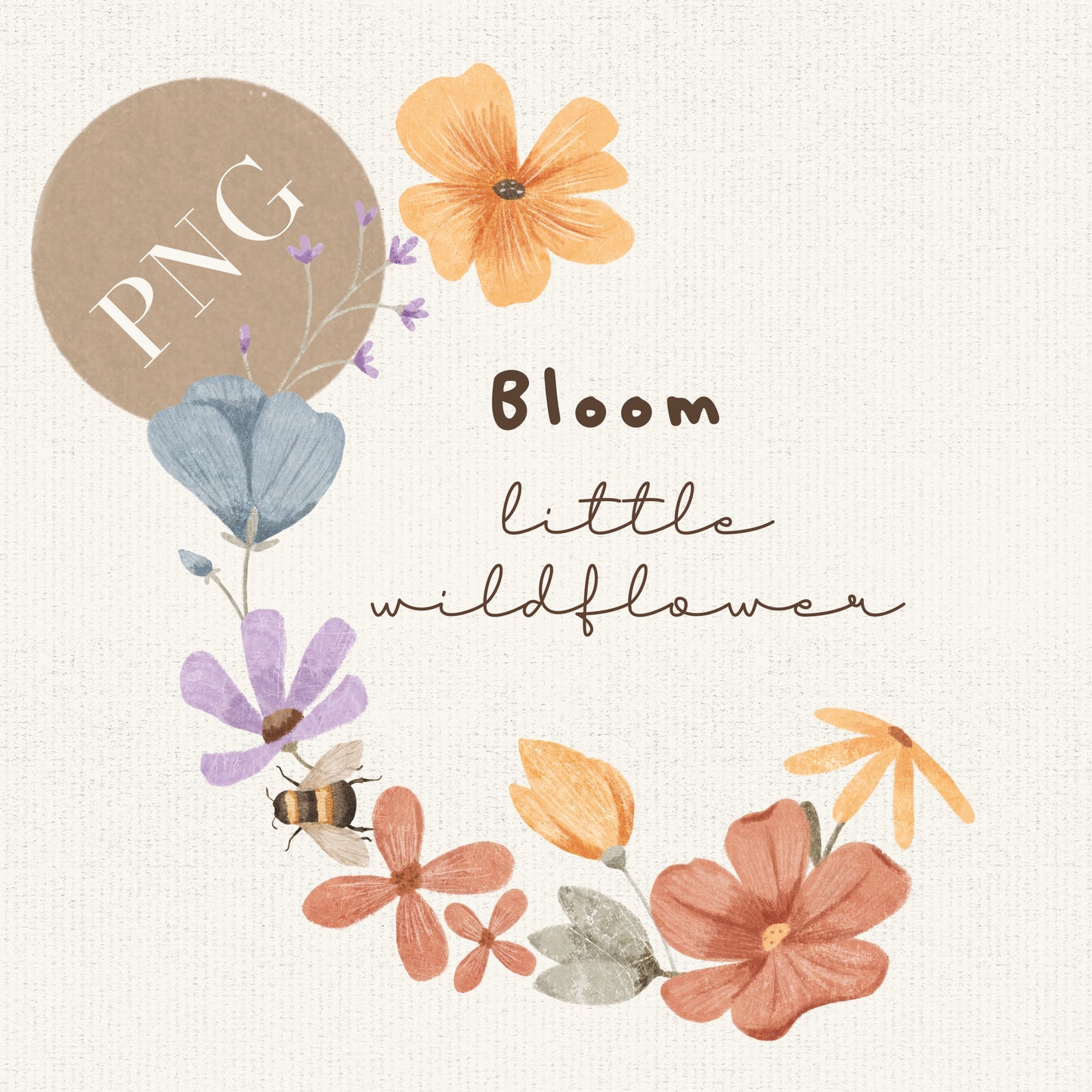 Bloom Little Wildflower PNG