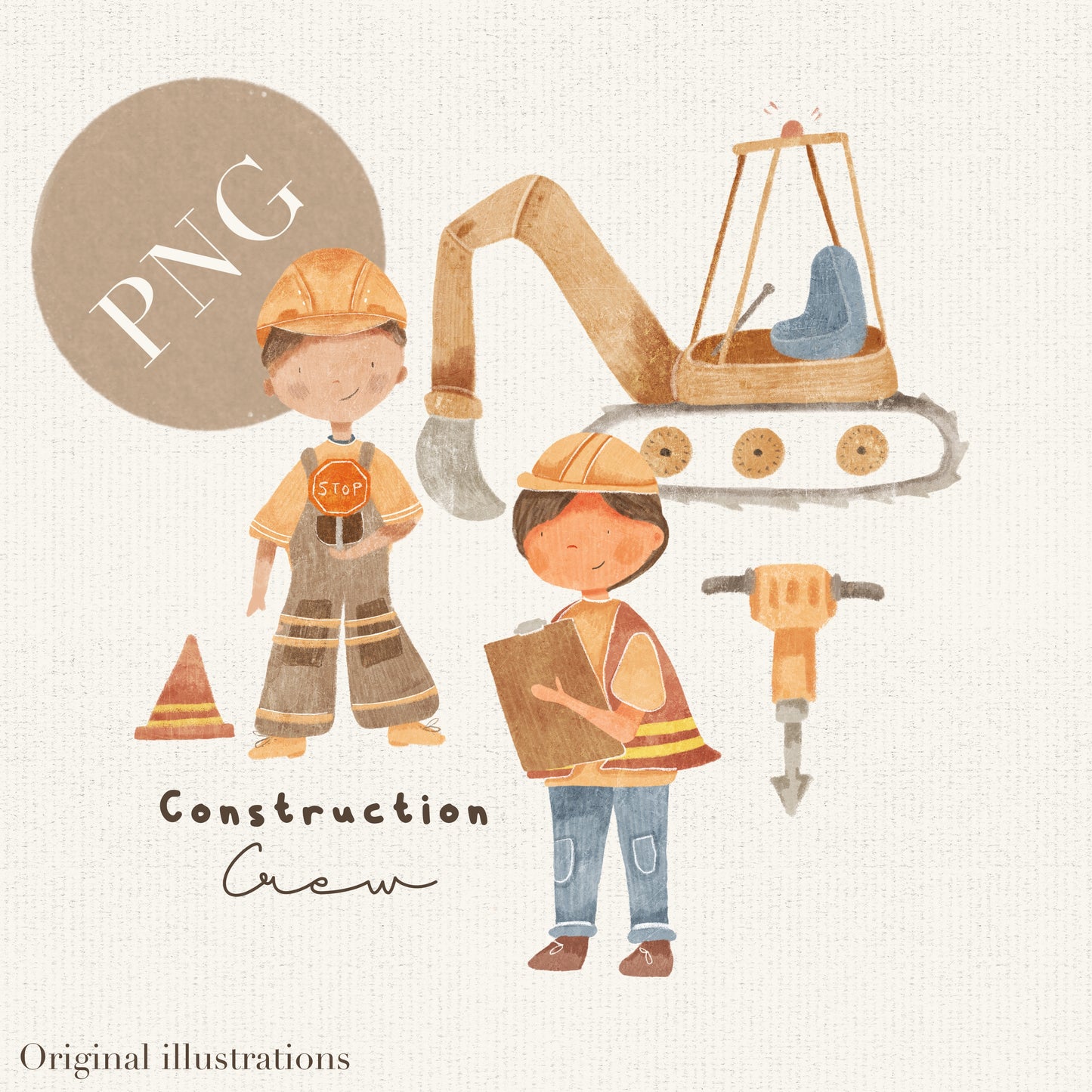 Construction Crew PNG