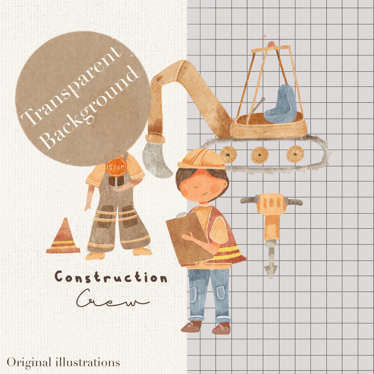 Construction Crew PNG