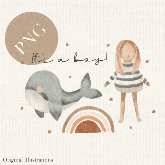 Its a boy PNG