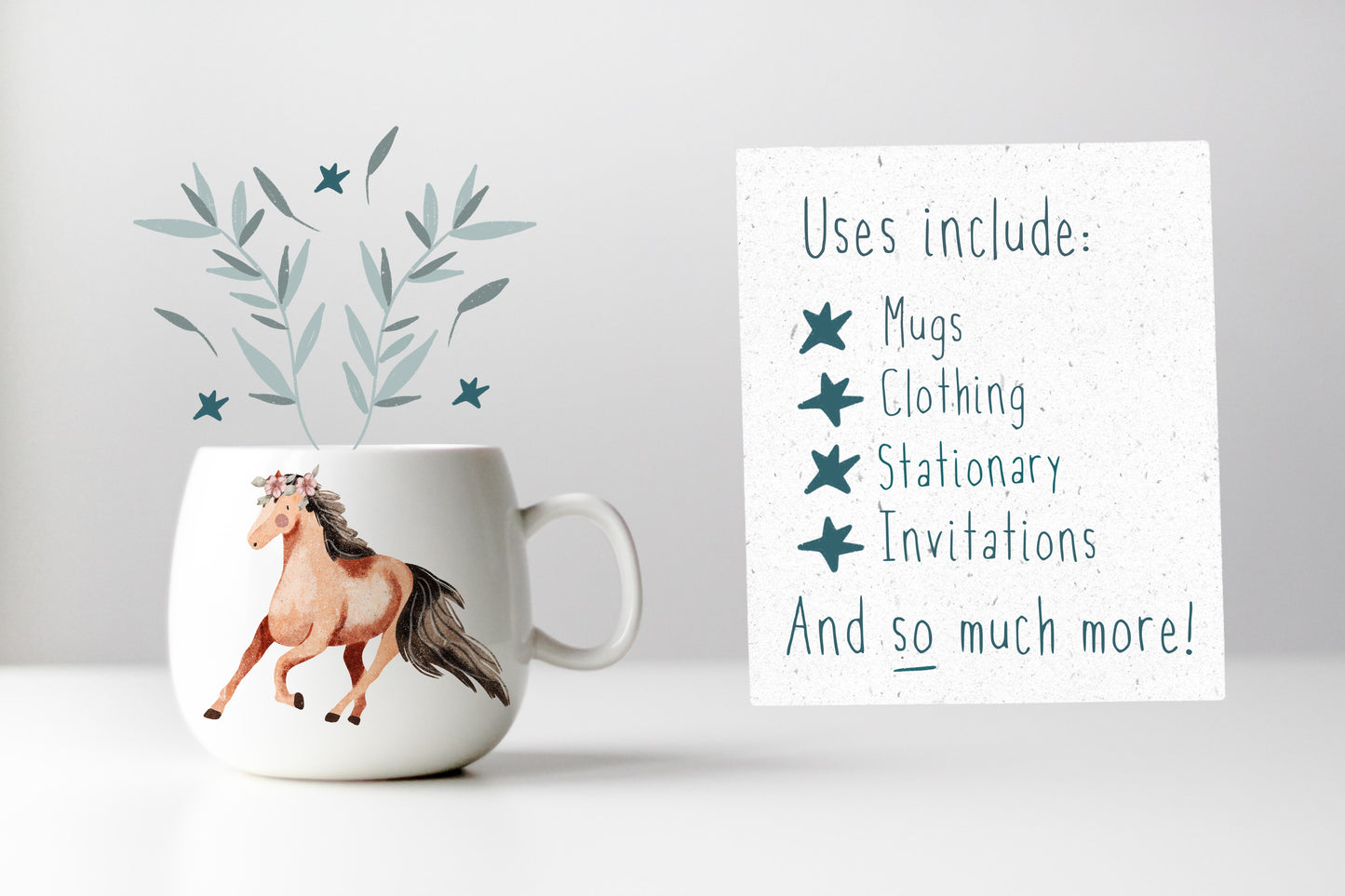 Wild Horses PNG Set