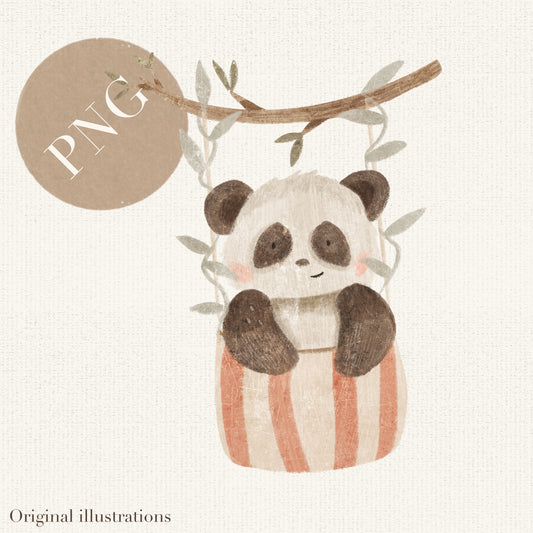 Baby Panda PNG