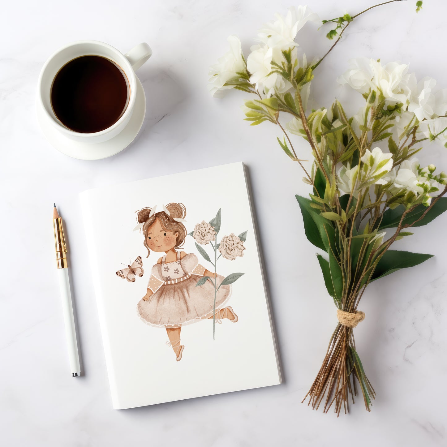 Little Ballerina PNG Set