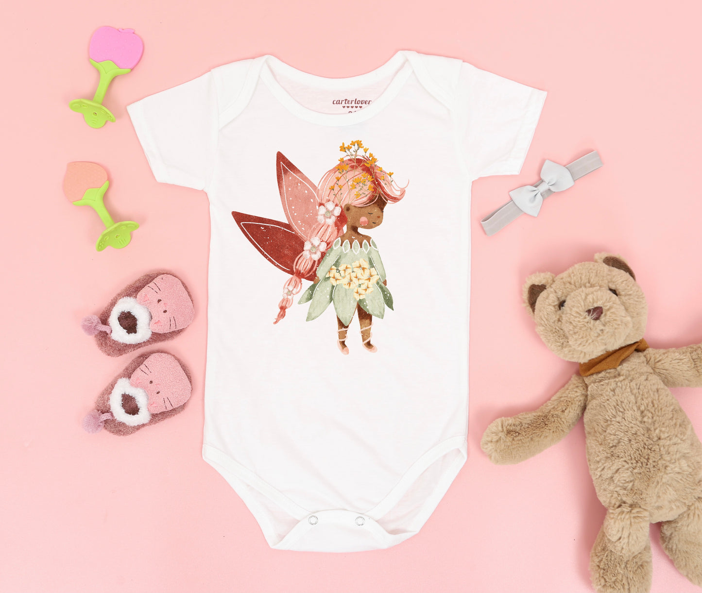 Floral Fairies PNG Set