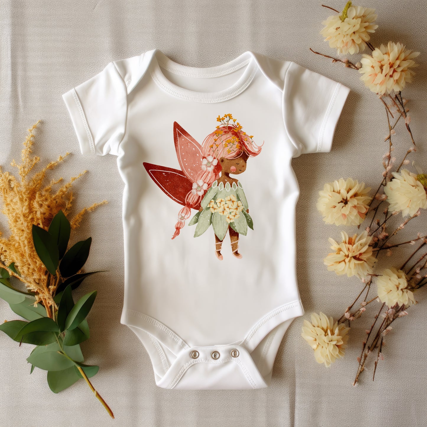 Floral Fairies PNG Set