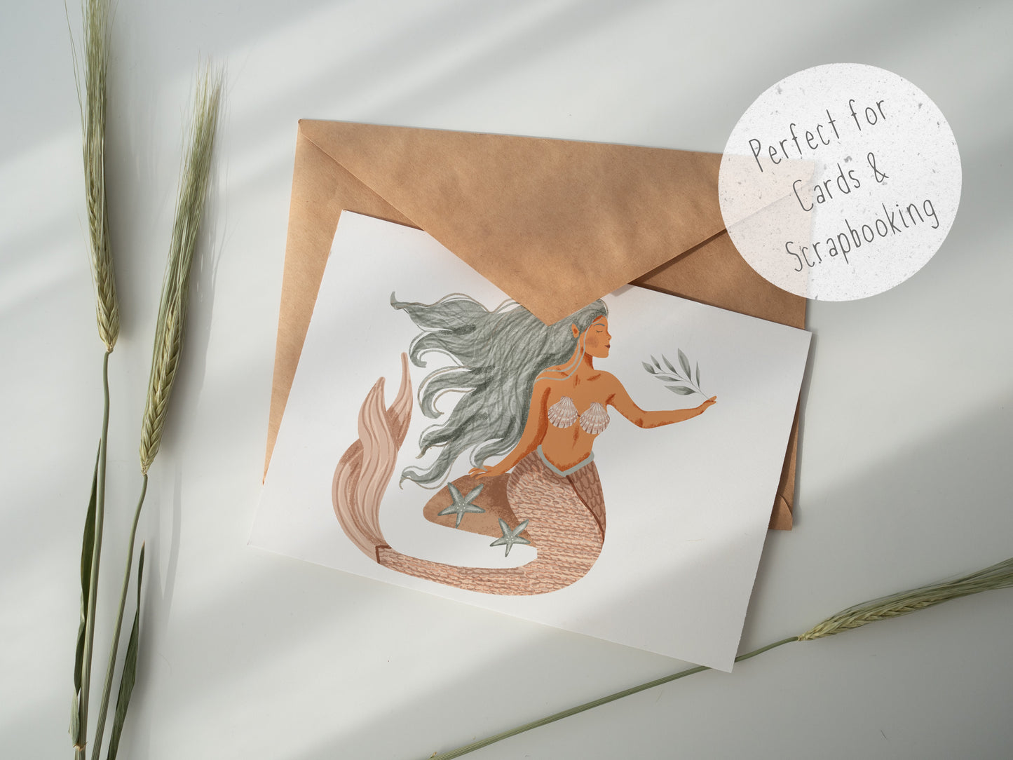 Mermaid Friends PNG Set