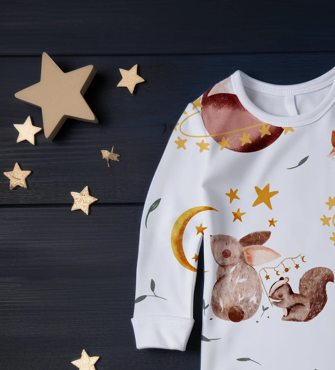 Baby Coverall / Sleepsuit Mockup - Boys Theme