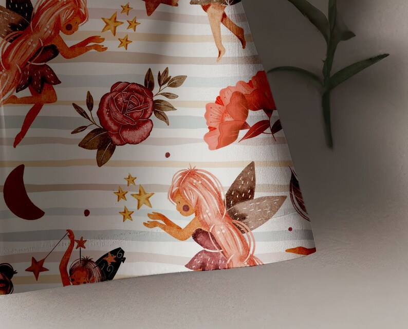 Girls Dress Leafy Mock-up