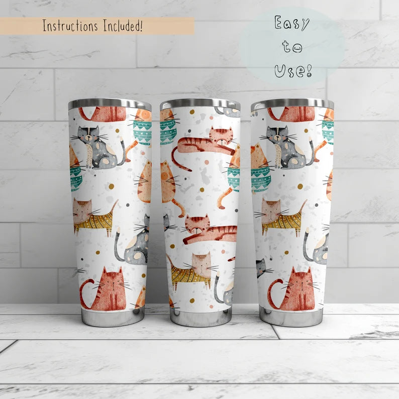 20oz Modern Tumbler Mock-up
