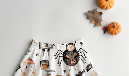 Kids Skirt Halloween Mock-up