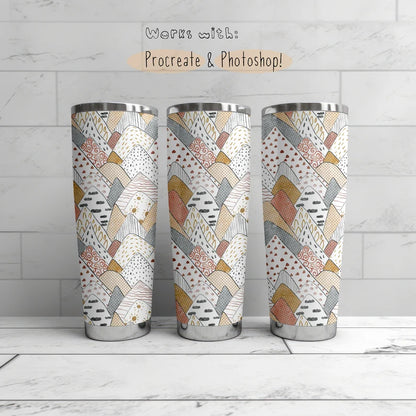 20oz Modern Tumbler Mock-up
