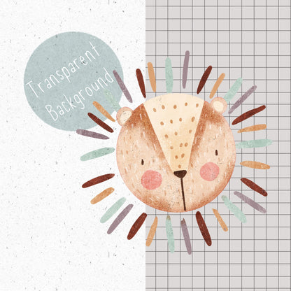 BOHO Lion PNG