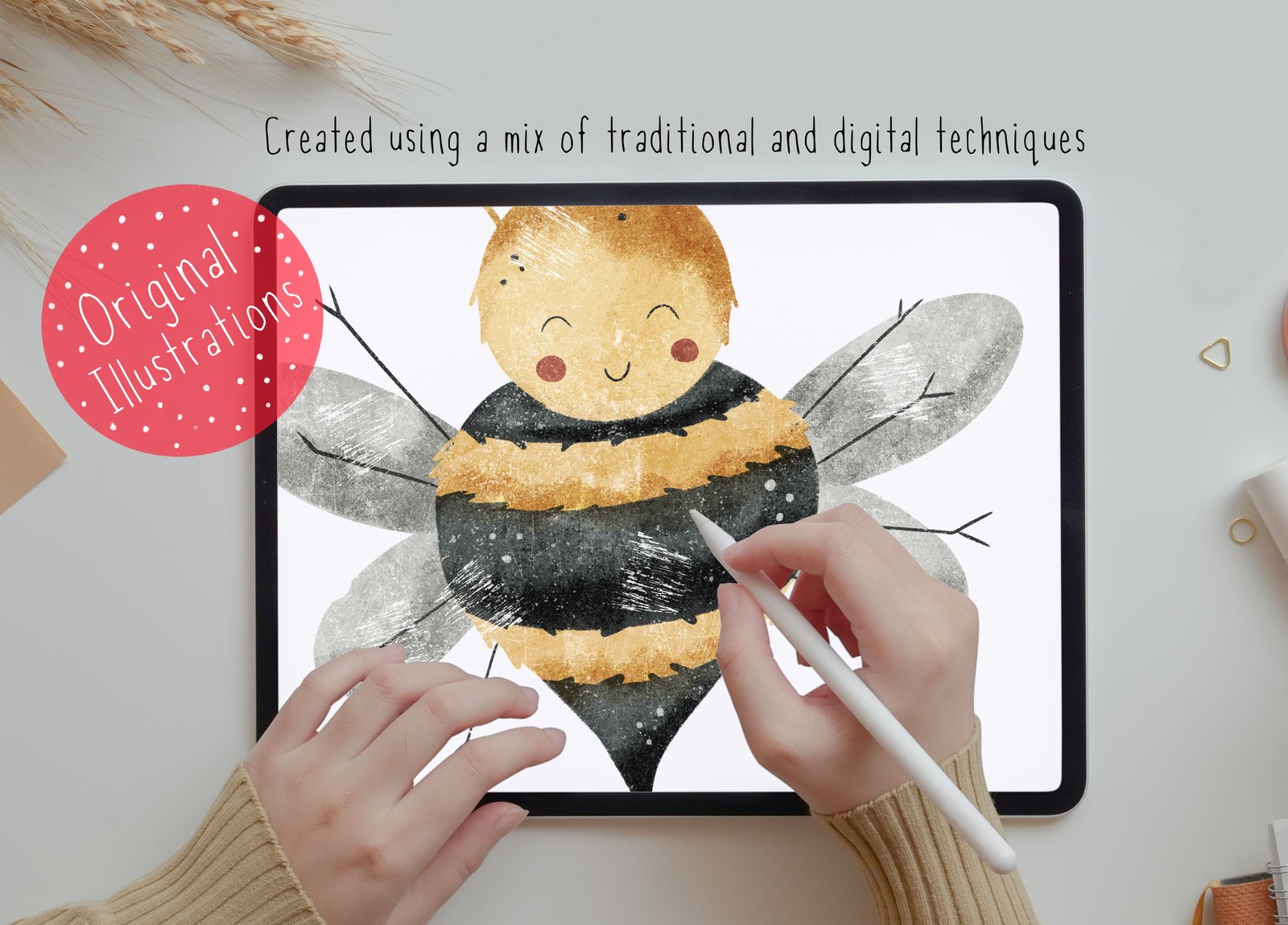 Bumble bee PNG