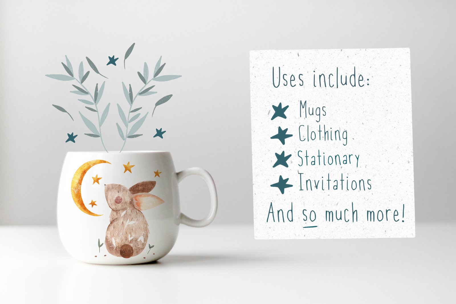 Woodland Space PNG Set