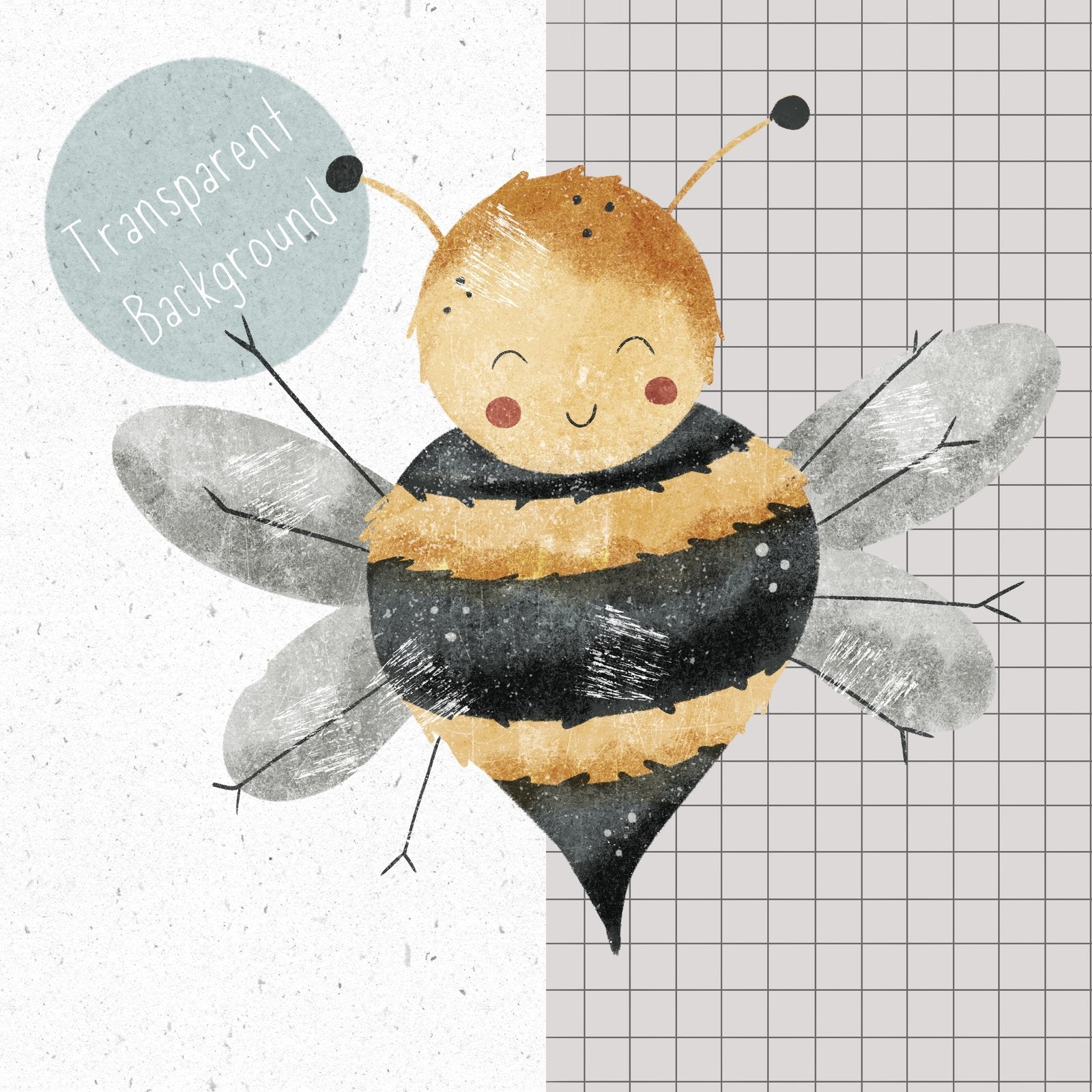 Bumble bee PNG