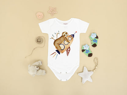 Sloth in space PNG