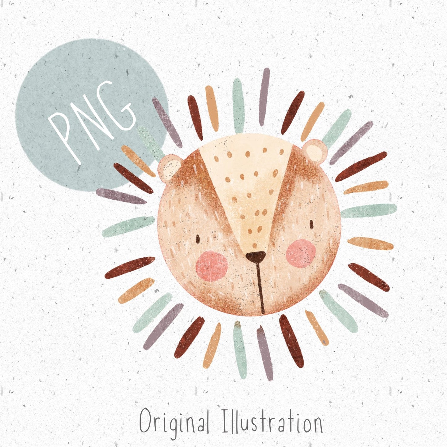 BOHO Lion PNG