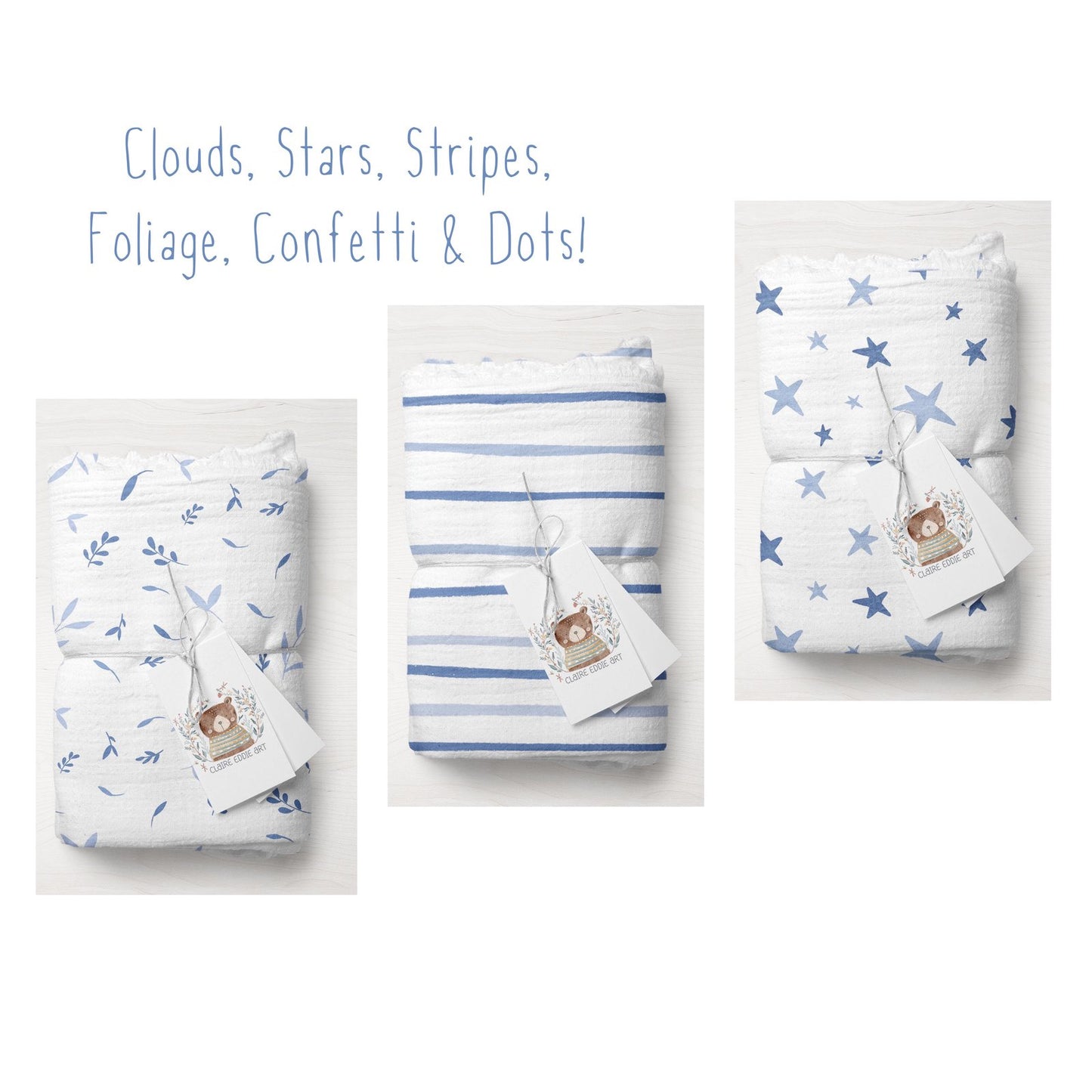 Blue Bundle - 6 designs