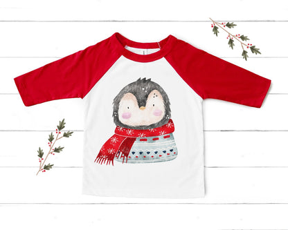 Winter Penguin PNG