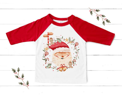Santa Wreath PNG