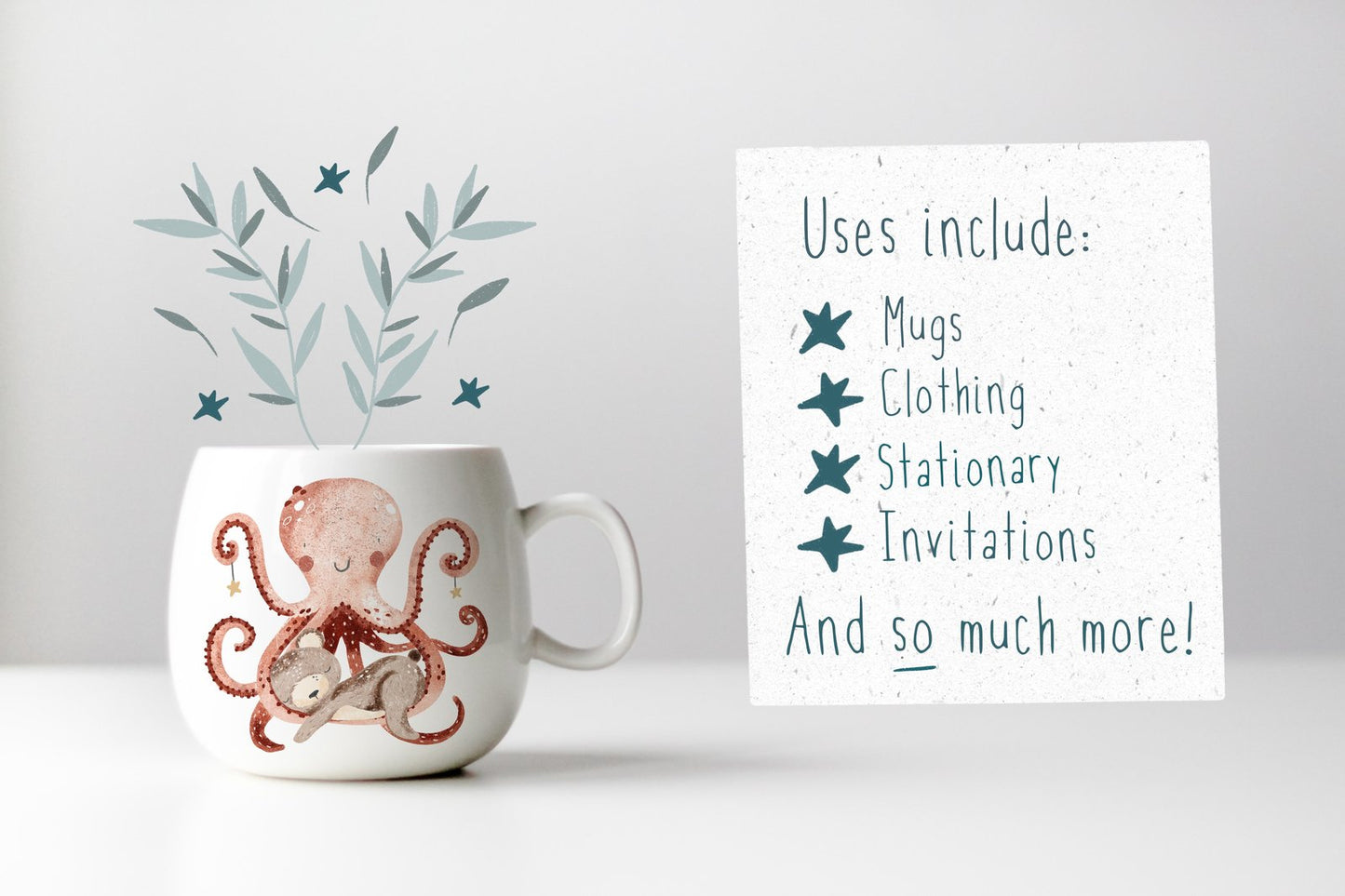 Underwater Nap PNG Set