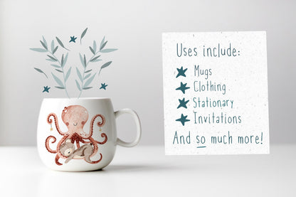 Underwater Nap PNG Set