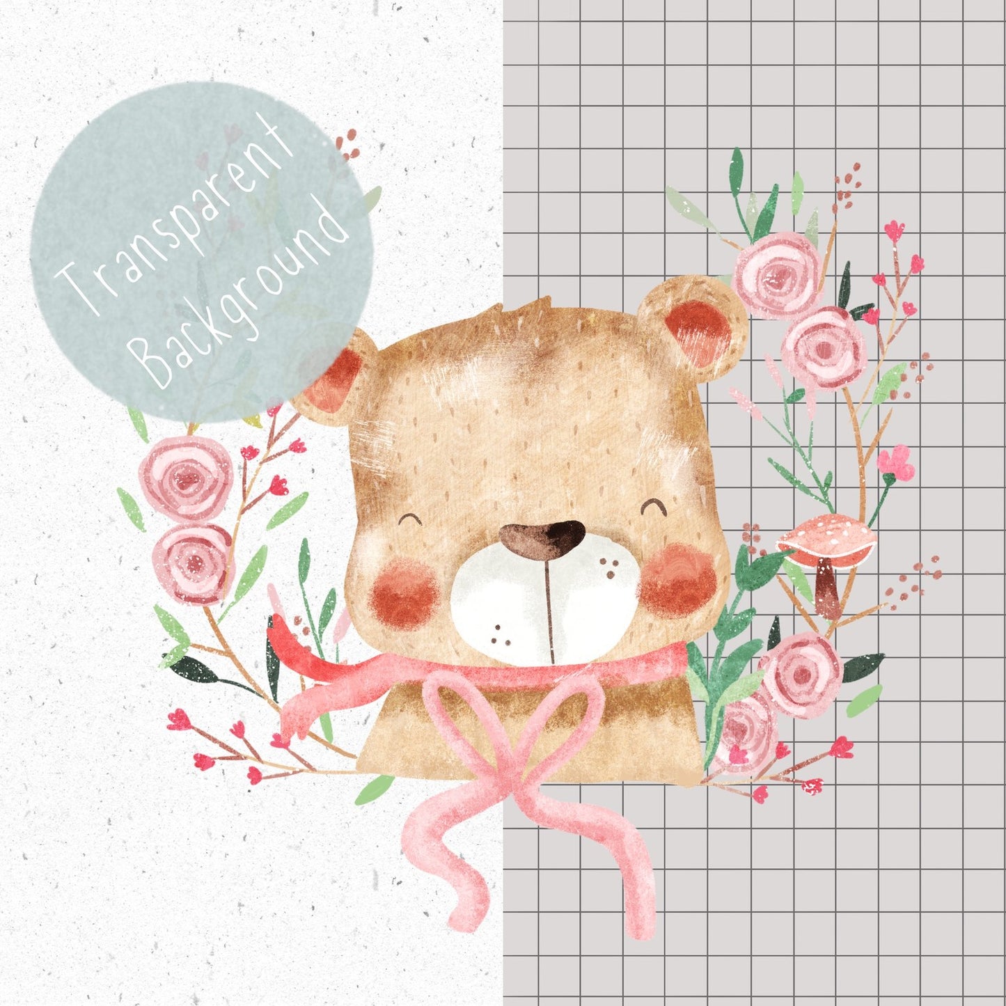 Baby Girl PNG Set