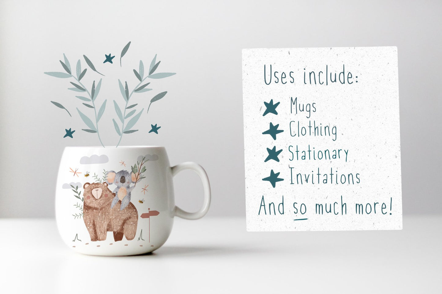 Bear and Koala PNG