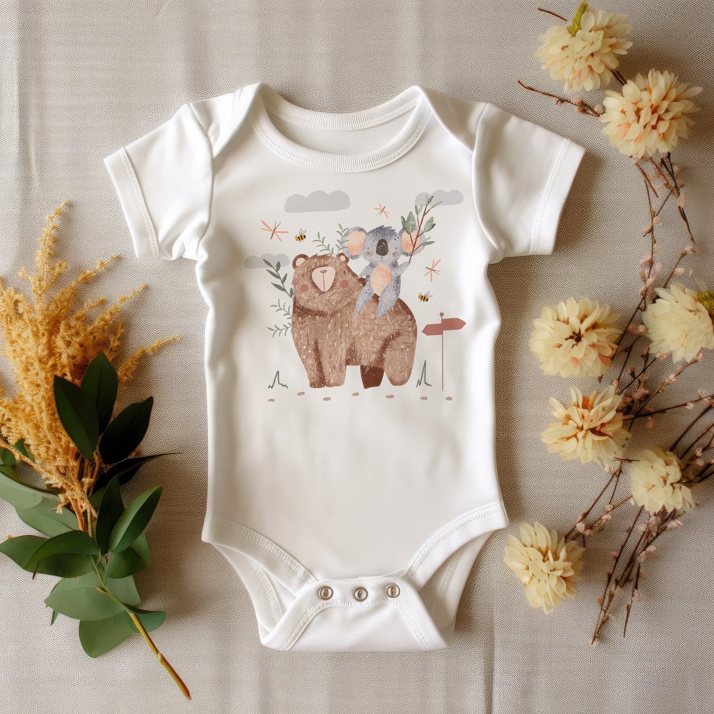 Bear and Koala PNG